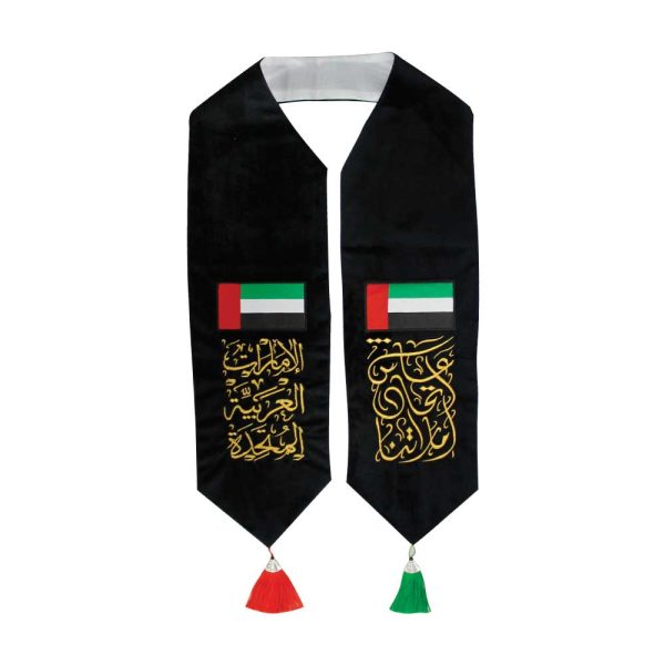 50 UAE Flag Velvet Scarfs