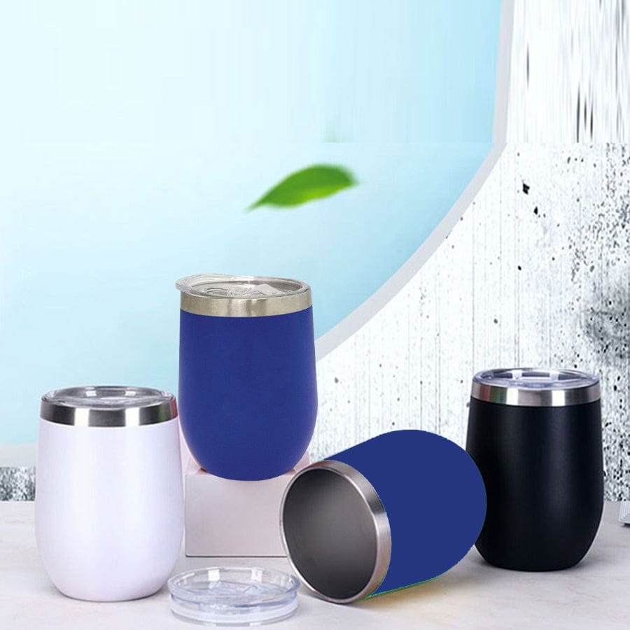 Eggshell Shape Double Wall Mugs