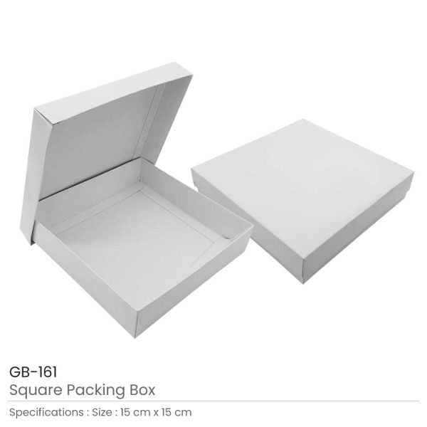 50 White Gift Packaging Box