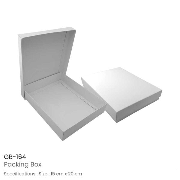 50 White Packaging Box