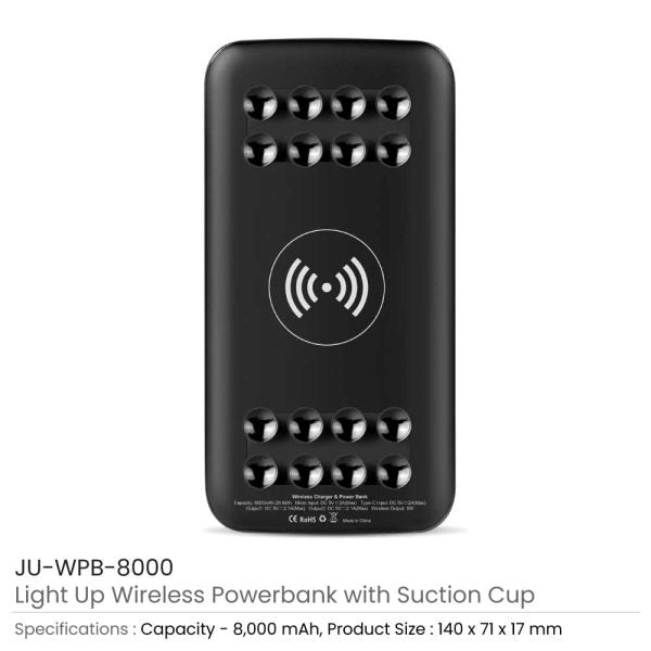 40 Wireless Power Bank 8000 mAh