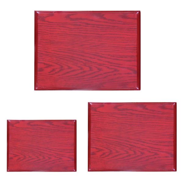 10 Wooden Plaques Horizontal with Box