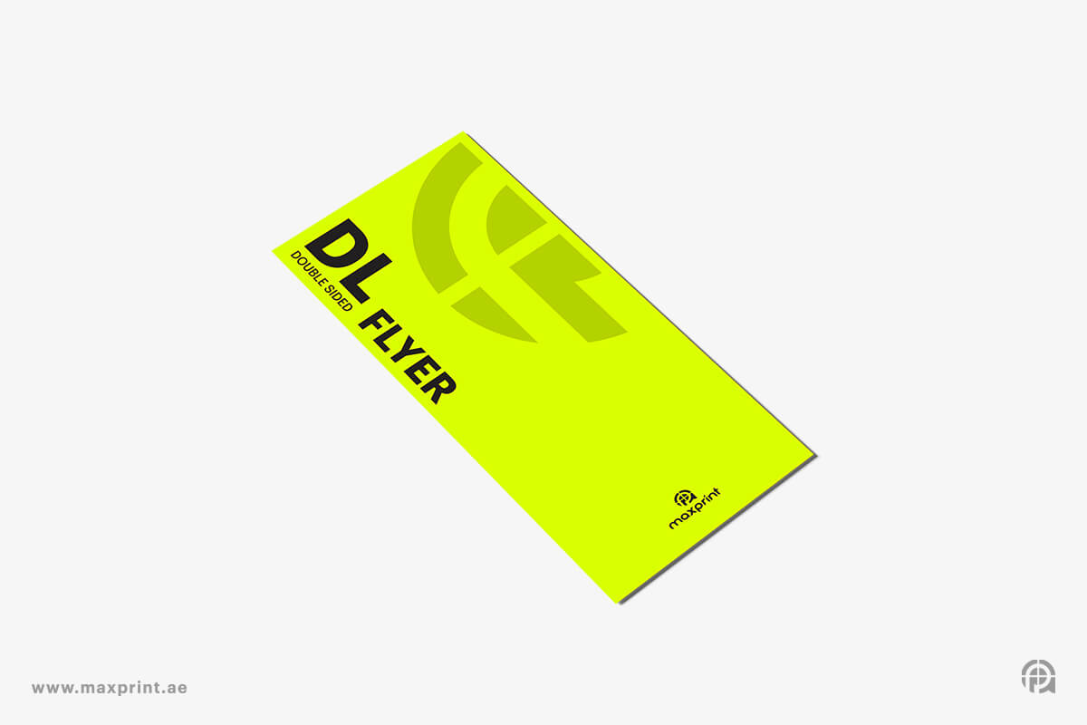 1000 Flyers DL (9.7 × 20 cm), 170 GSM, Glossy Paper