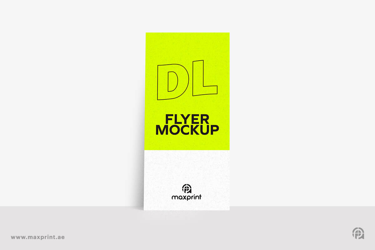 5000 Flyers DL (9.7 × 20 cm), 170 GSM, Glossy Paper