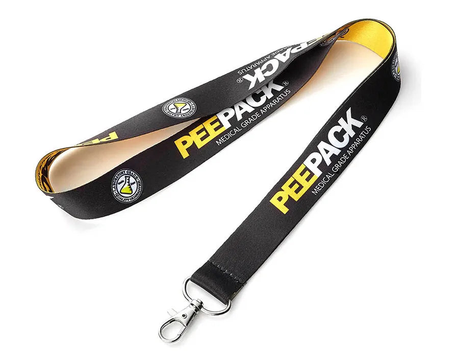 Lanyard with metal hook