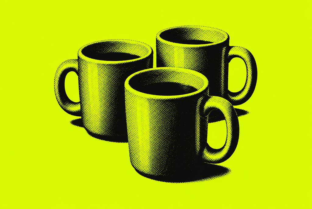 Custom printed mugs