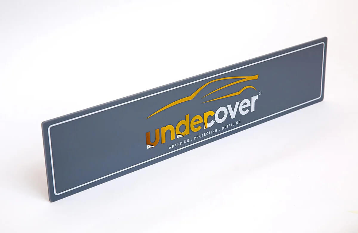 100 Car Number Plate 5 mm Forex with Sticker Pasting