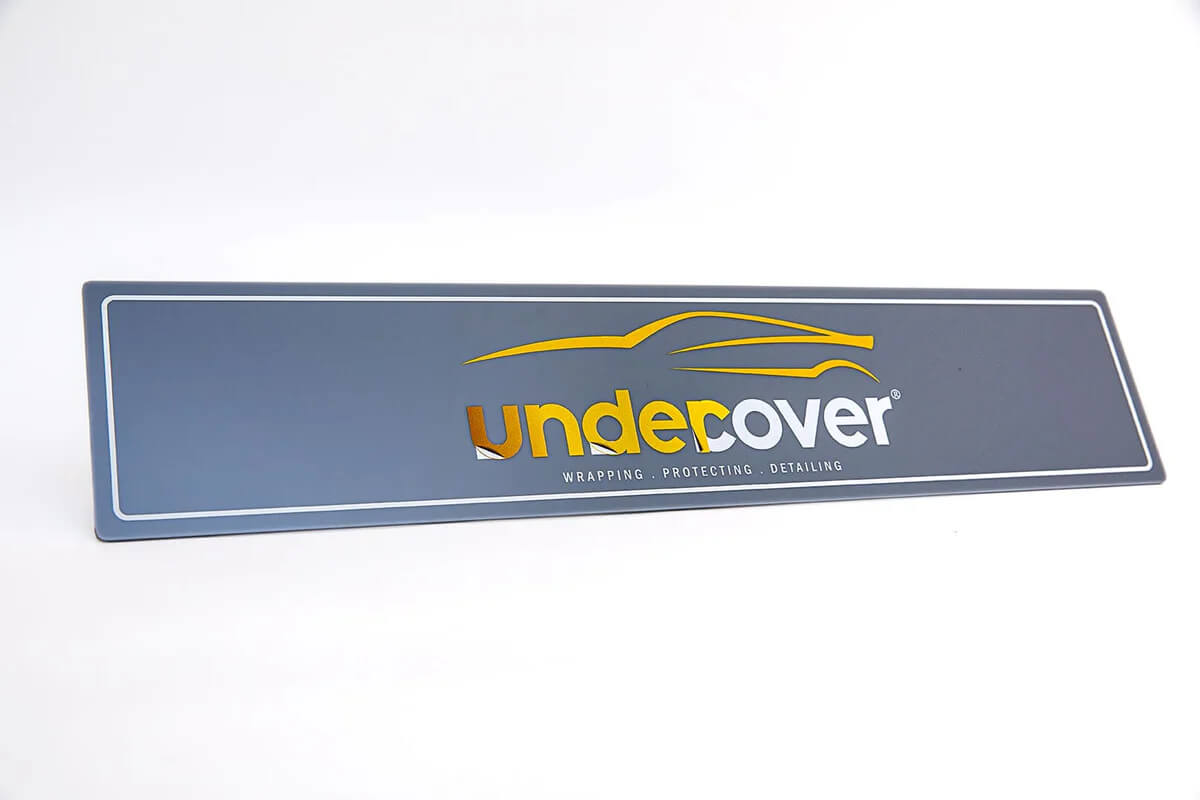 100 Car Number Plate 2.8 mm Acrylic with UV Print
