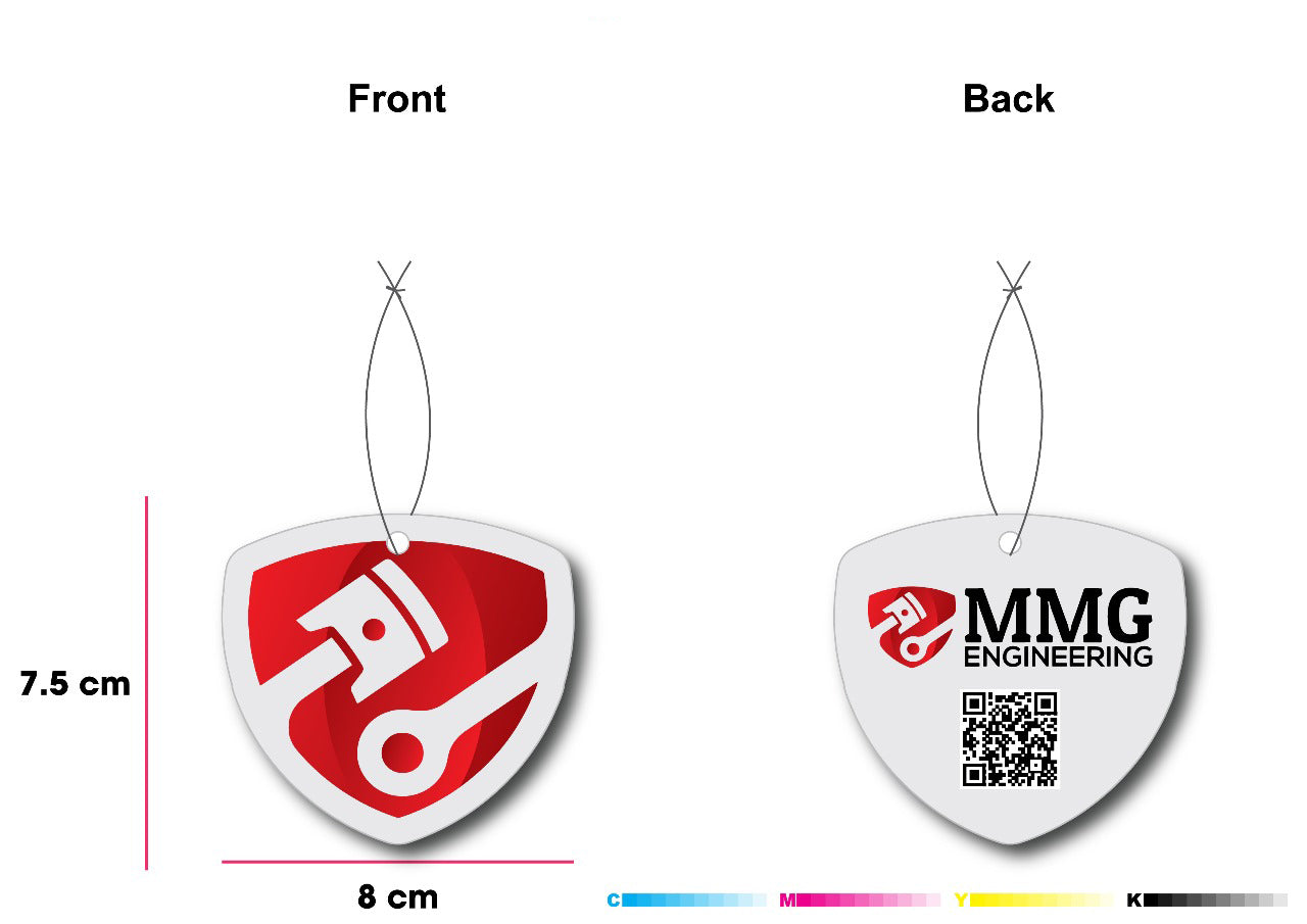 1000 Custom Printed Air Fresheners