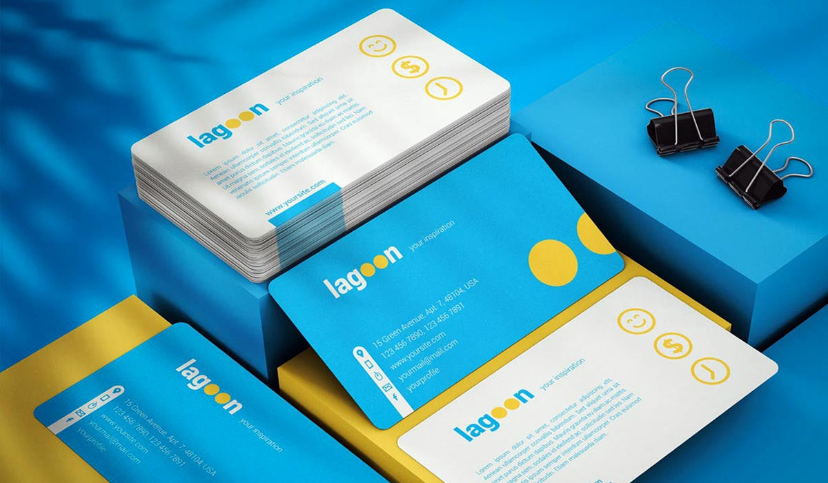 1000 Business Cards, Matt Laminated, Round Corner