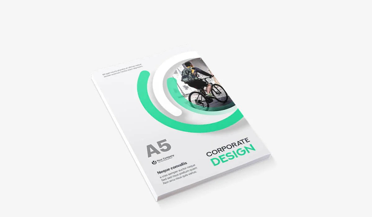 Flyers A5 Real Size (148.5 × 210 mm), 115 GSM Glossy, 2 Sides