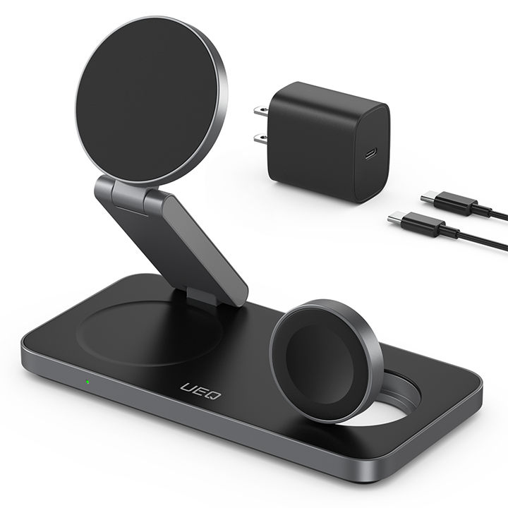 Foldy — Compact 3-in-1 MagSafe Charger