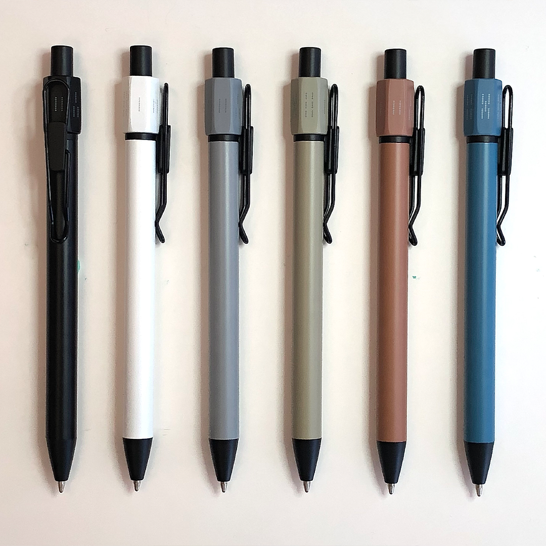 Hexaspinner Pen — Push Action Ballpoint Pen