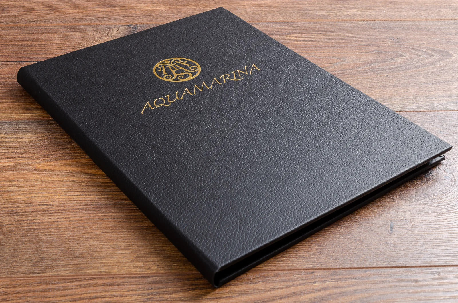 10 A4 Size Leather Menu, 350 GSM, Both Side Printing, Matt Lamination
