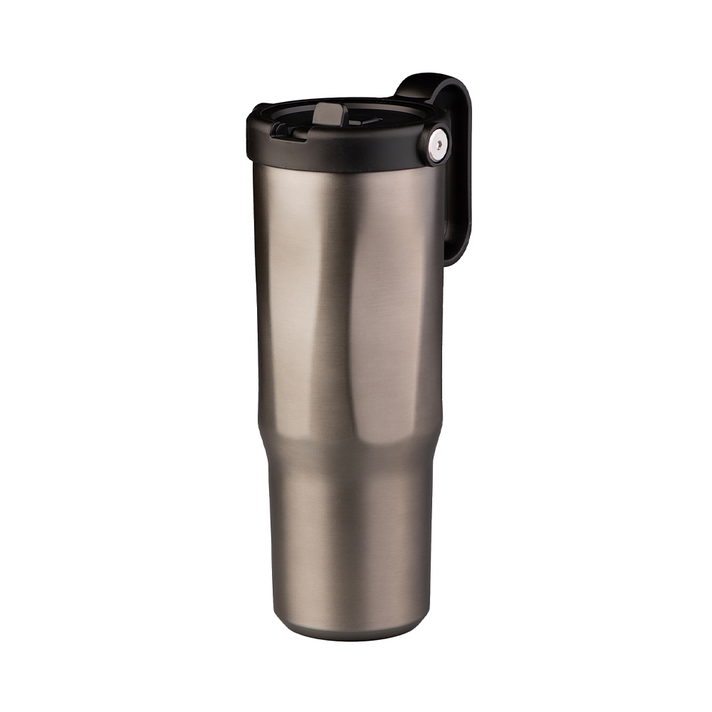 EXPLORER Powder Coating — Versatile 900ml Recycled Stainless Steel Mug
