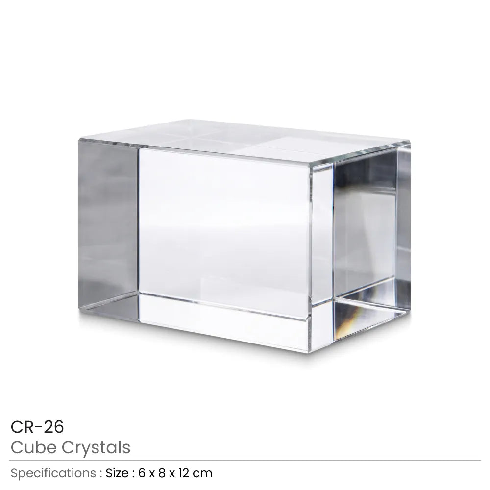 3D Rectangular Crystal Cube