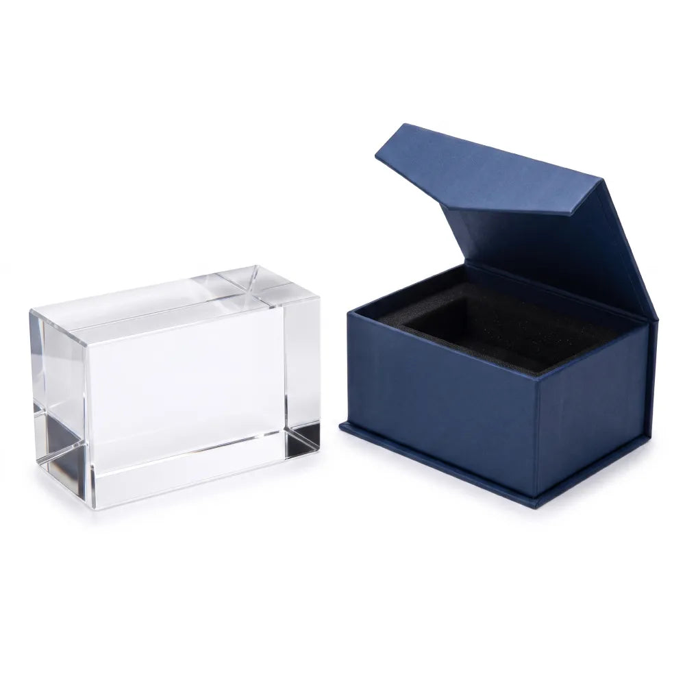 3D Rectangular Crystal Cube