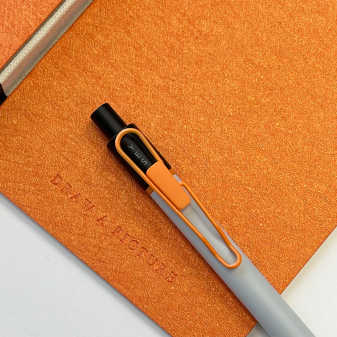 Hexaspinner Pen — Push Action Ballpoint Pen