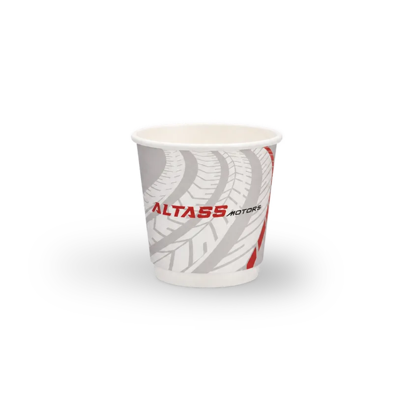 4 oz double wall paper cup printed with a customer logo, example 5 — MaxPrint Dubai