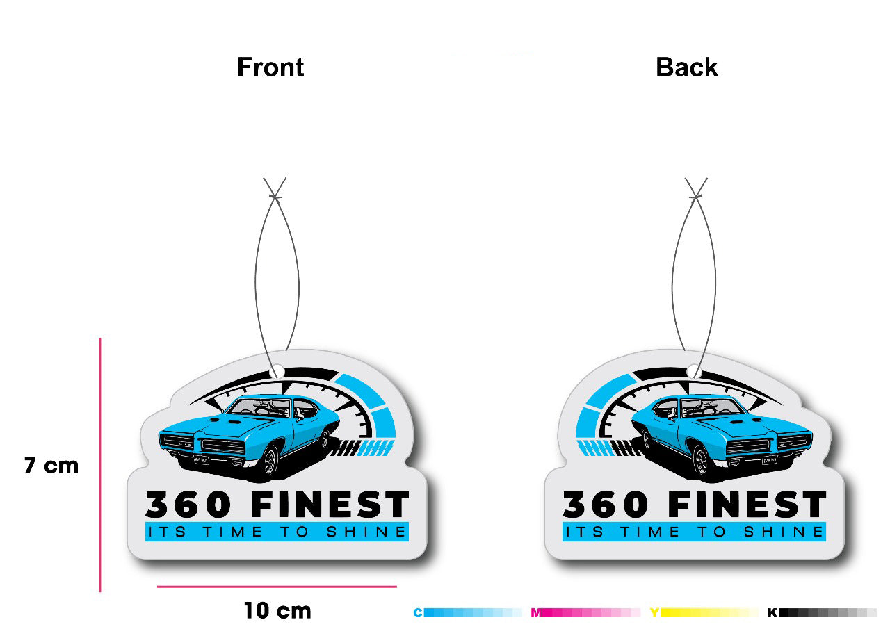 1000 Custom Printed Air Fresheners