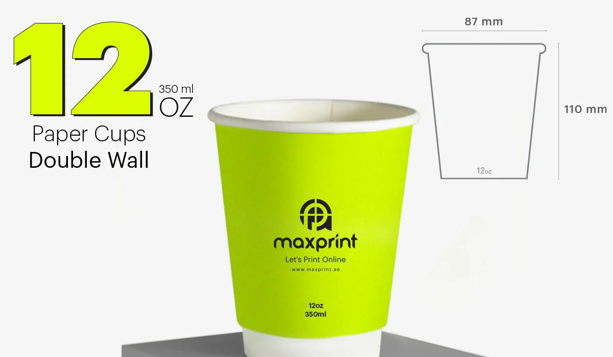 Paper Cups Double Wall 12 oz