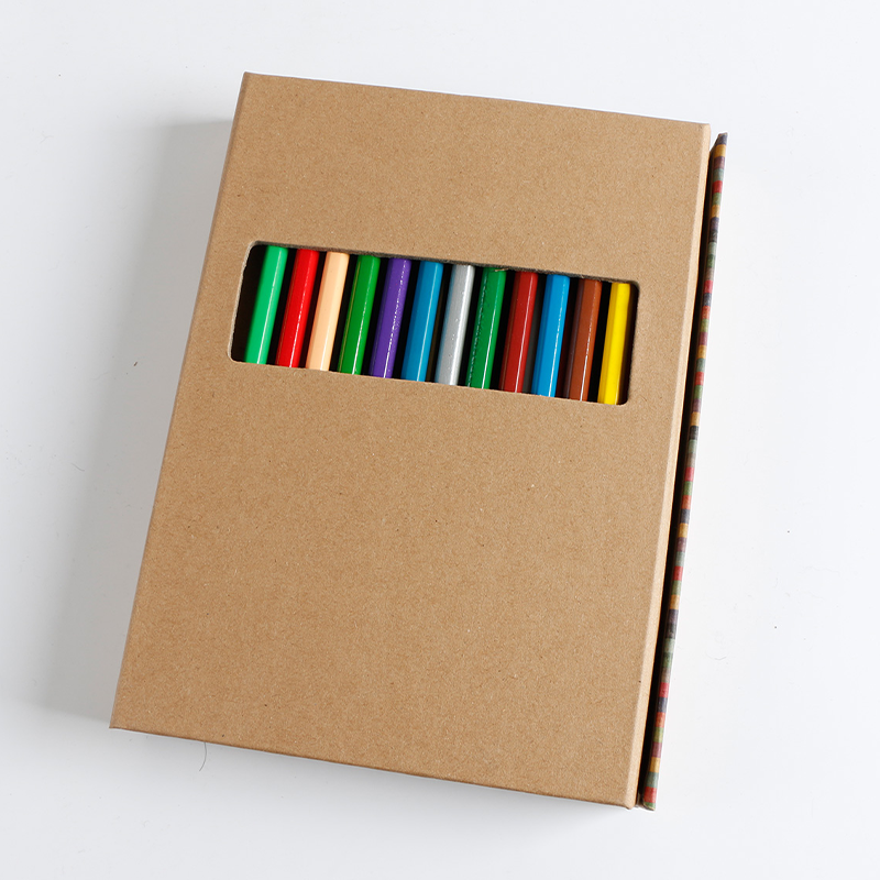 Colouring Book — Tri-Fold Kraft Coloring Kit