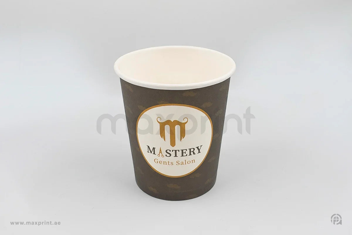 6.5oz single wall paper cup custom printed