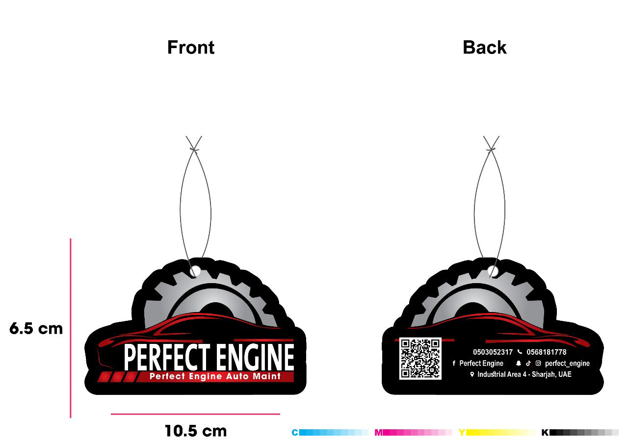 1000 Custom Printed Air Fresheners