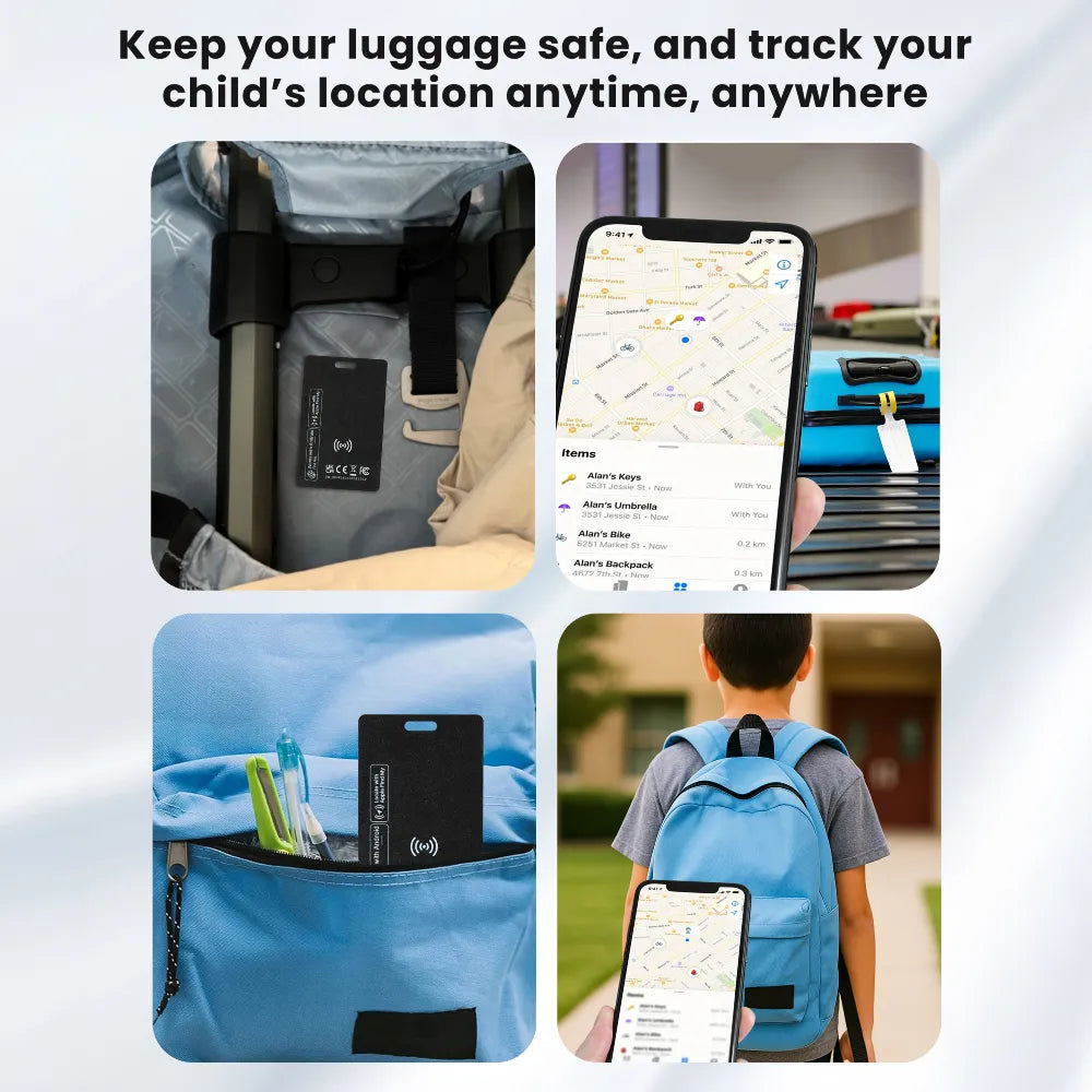 GPS Tracker, Air Tags, Anti-Loss & Digital NFC Business Card