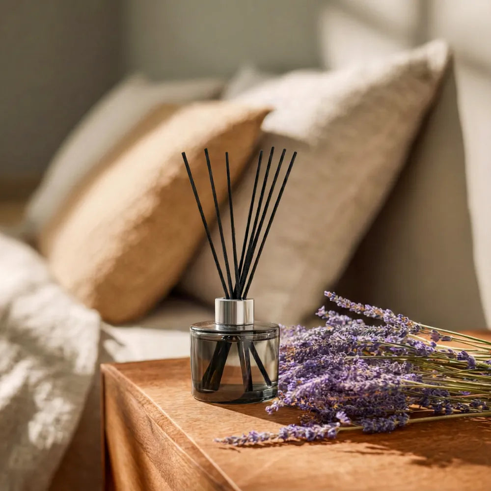 Aroma Reed Diffuser with Lemon Grass Scent 100ml & 6 Pcs Sticks