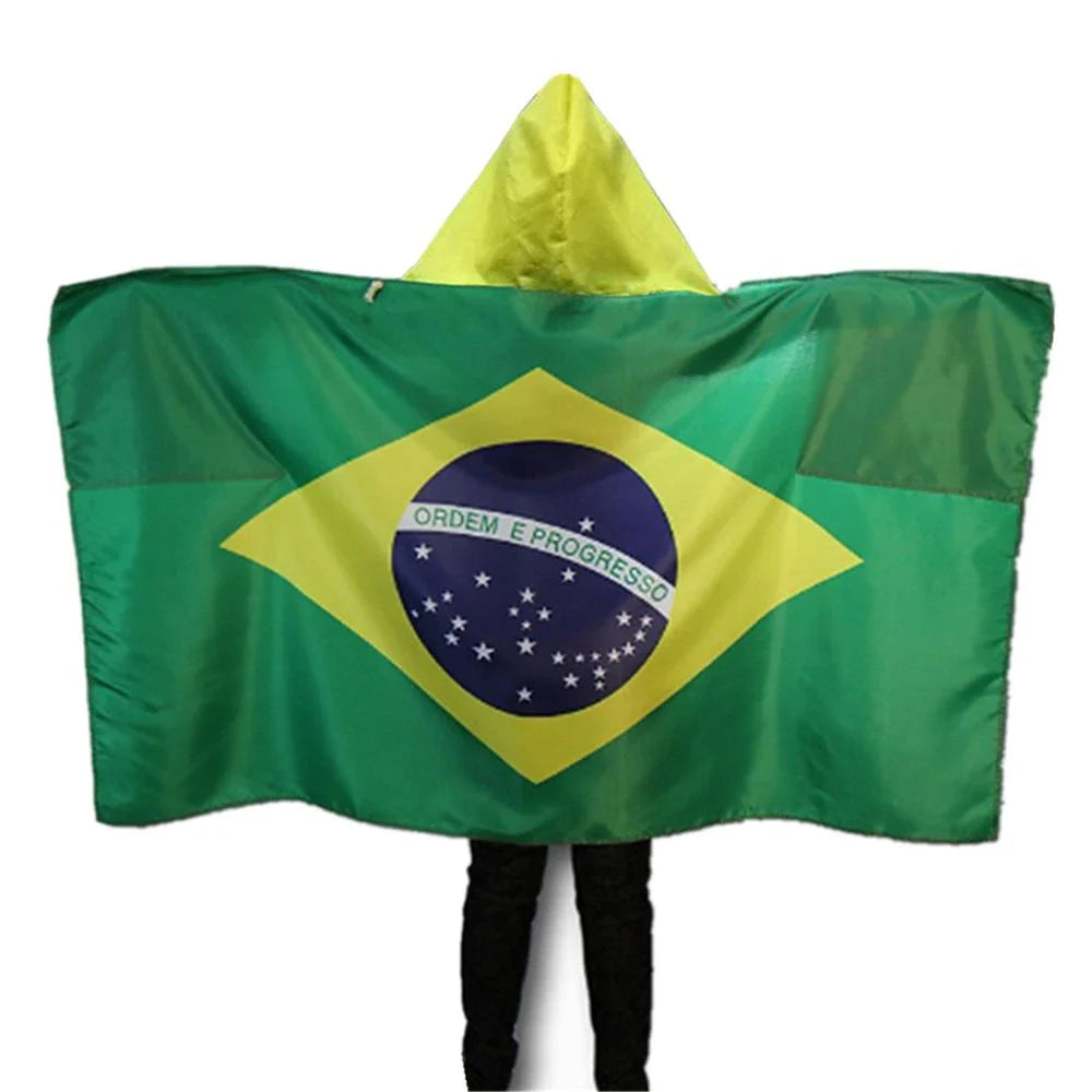 1 Body Flag – 150x80cm, Single-Sided on Knitted Polyester