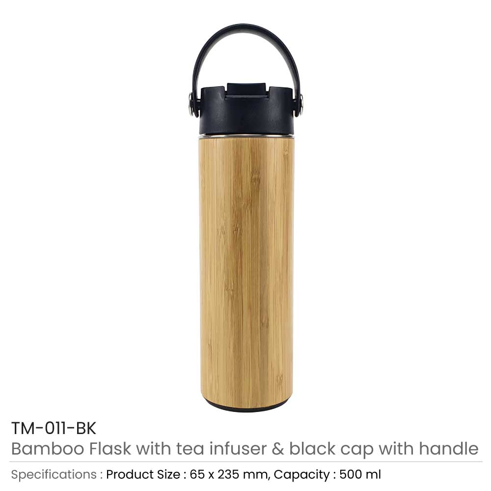 Bamboo Flask with Tea Infuser