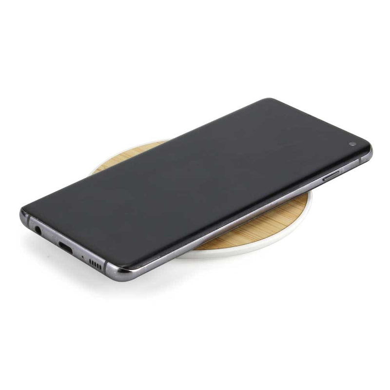 100 Bamboo Wireless Charging Pads
