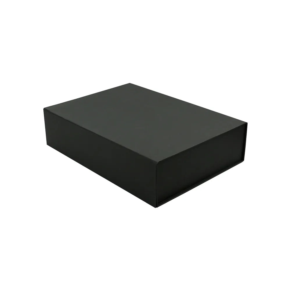 Black Plain Gift Box A3 Size with Magnetic Closure