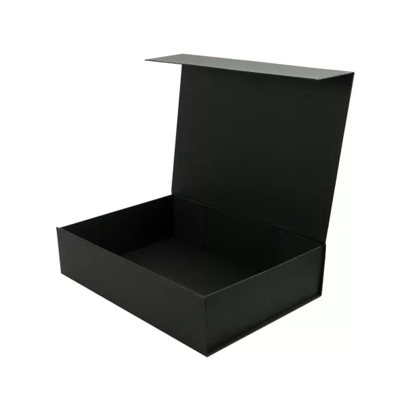 50 Black Plain Gift Box A3 Size with Magnetic Closure