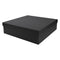 10 Black Plain Gift Box Size XXL Cardboard Material