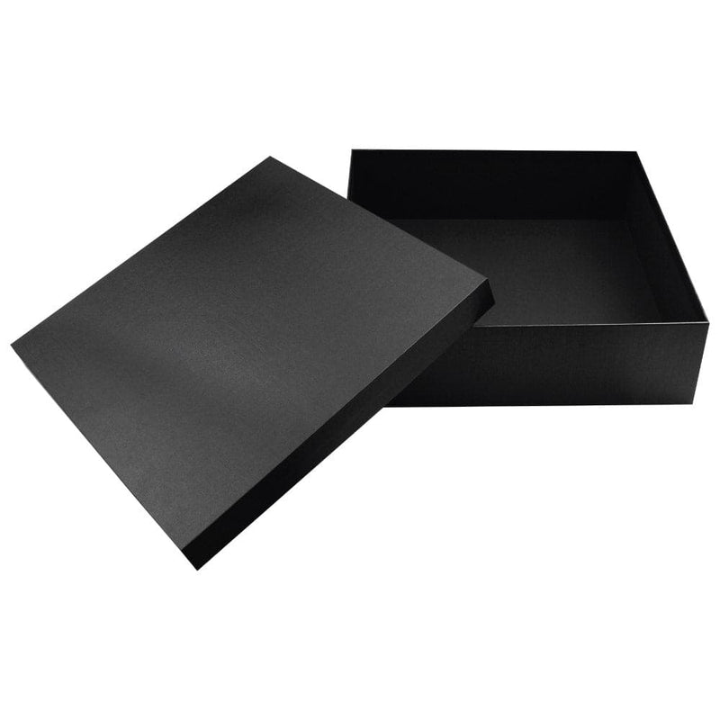10 Black Plain Gift Box Size XXL Cardboard Material