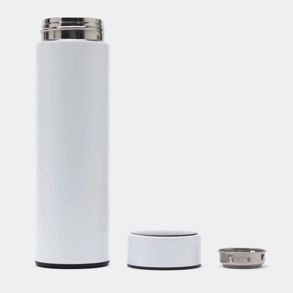 50 Double Wall Bottles with Temperature Display 500ml