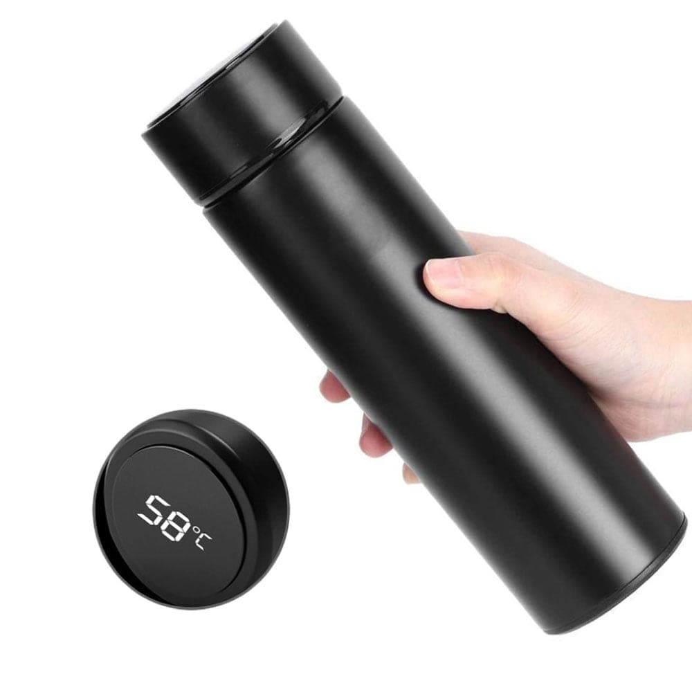 50 Double Wall Bottles with Temperature Display 500ml