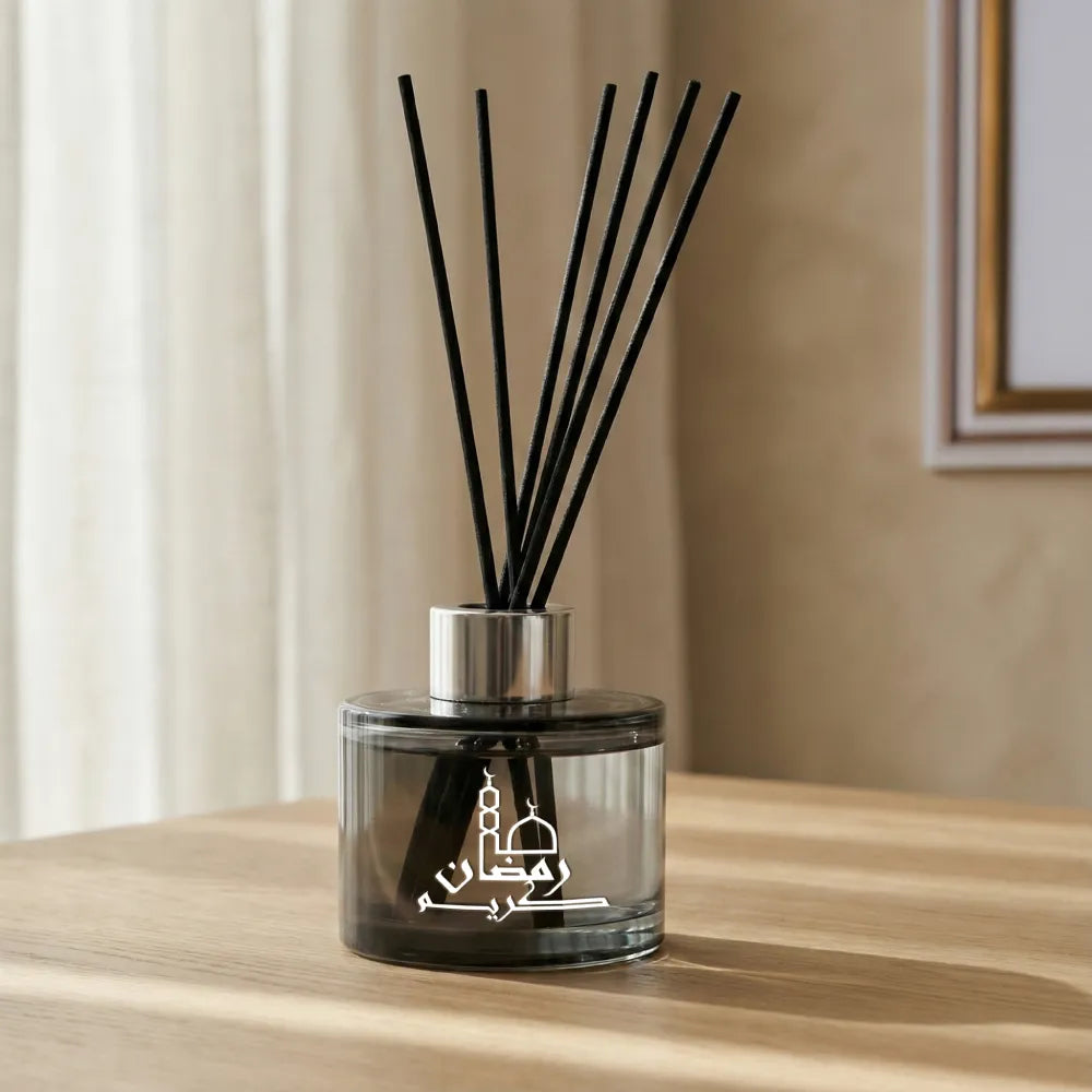 Aroma Reed Diffuser with Kashmir Wood Scent 100ml & 6 Pcs Sticks