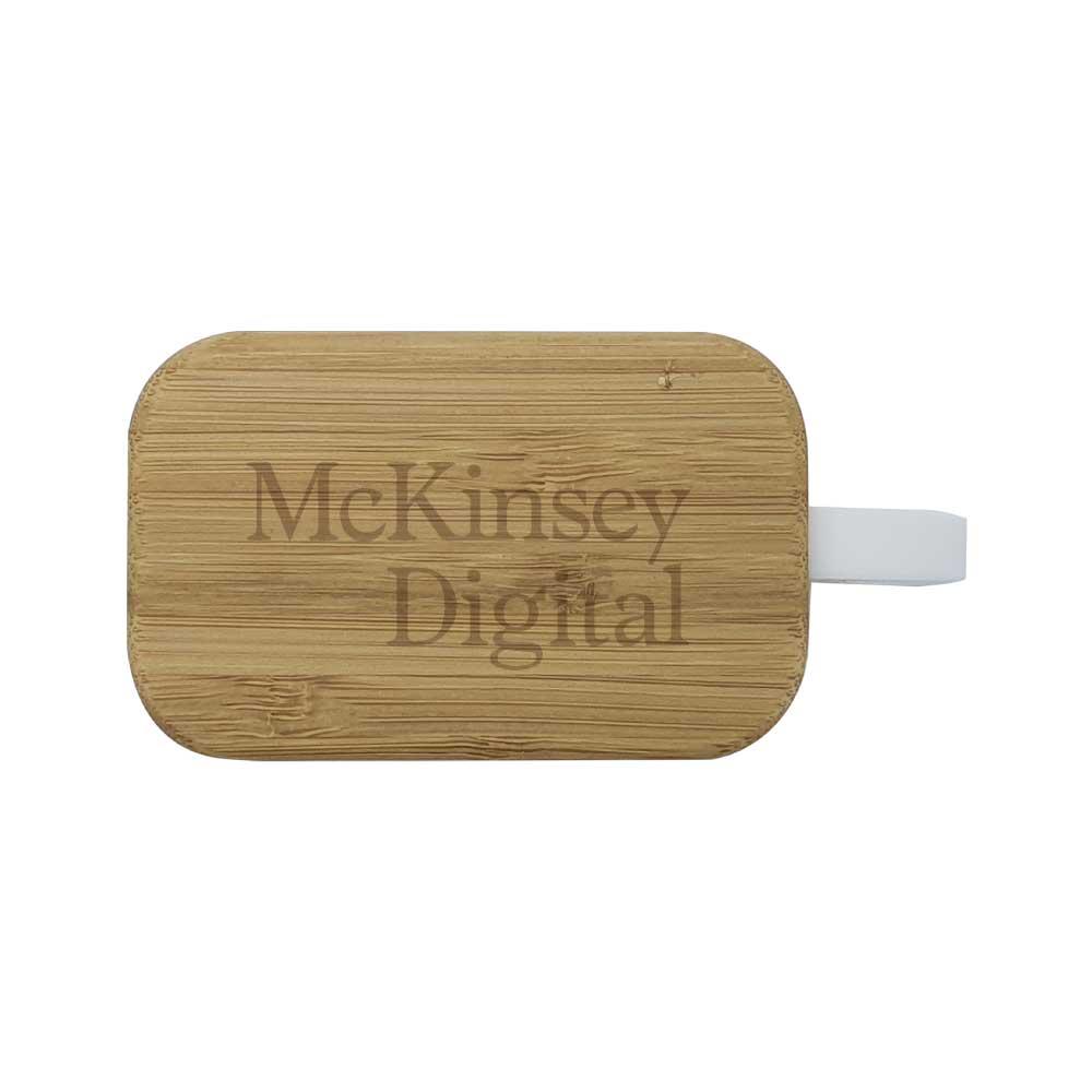 BT Earbuds with Bamboo Case