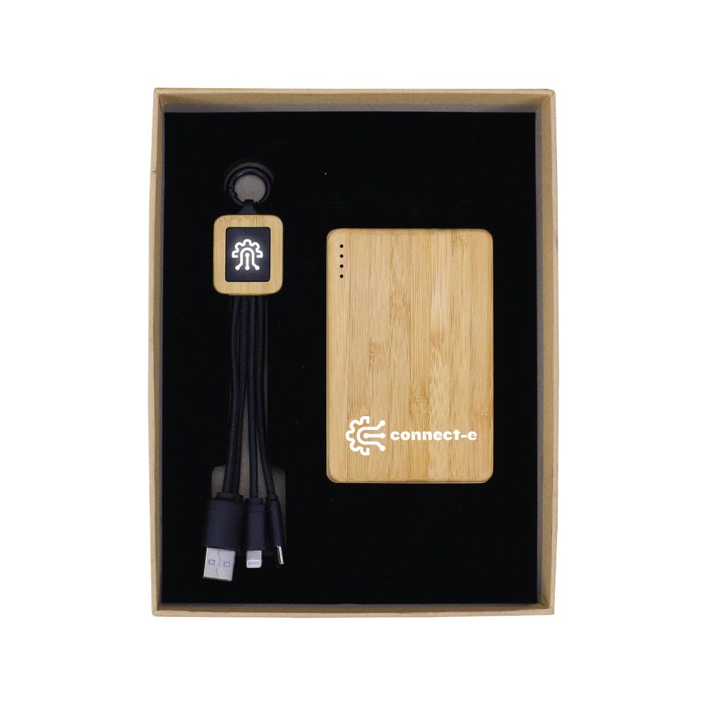 50 Bamboo Technology Gift Sets in Kraft Gift Box