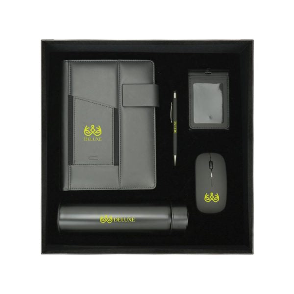 50 Corporate Office Gift Set in Black Cardboard Box