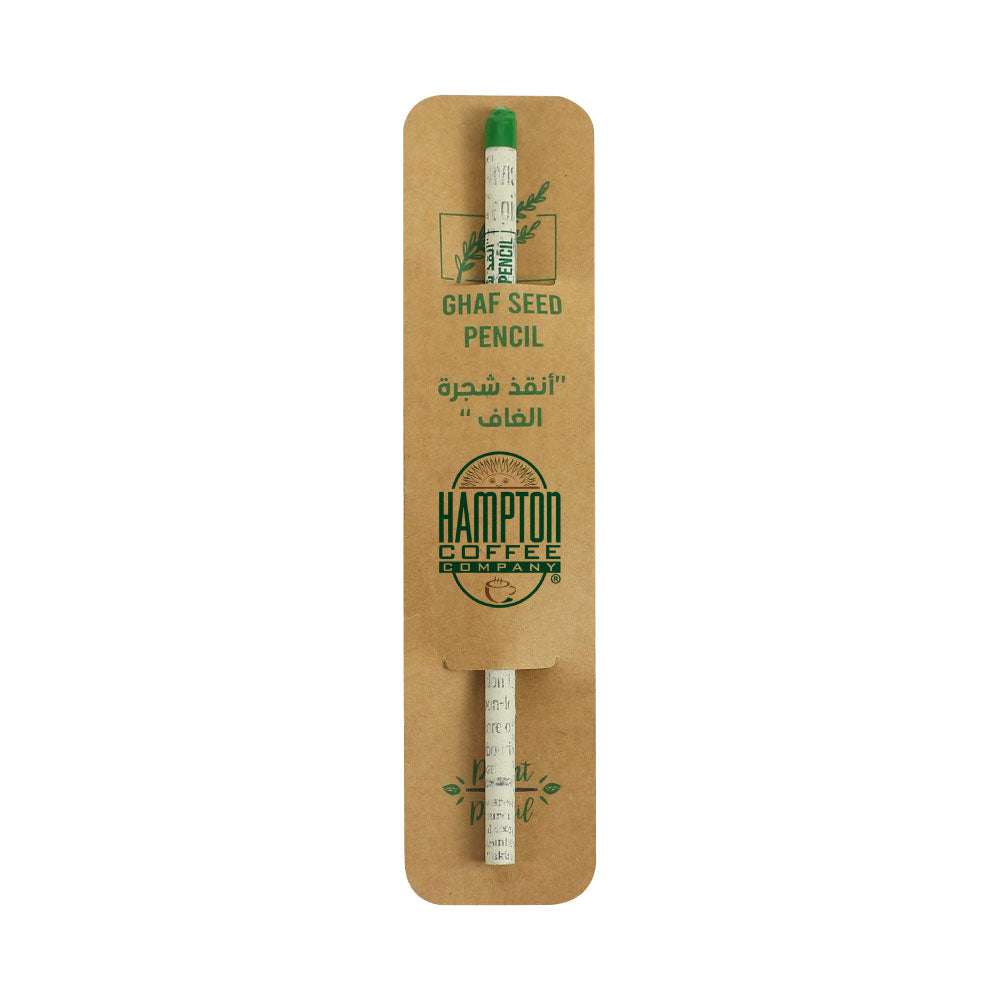 Ghaf Seed Plantable Pencil in Single Pack Eco-Sleeve