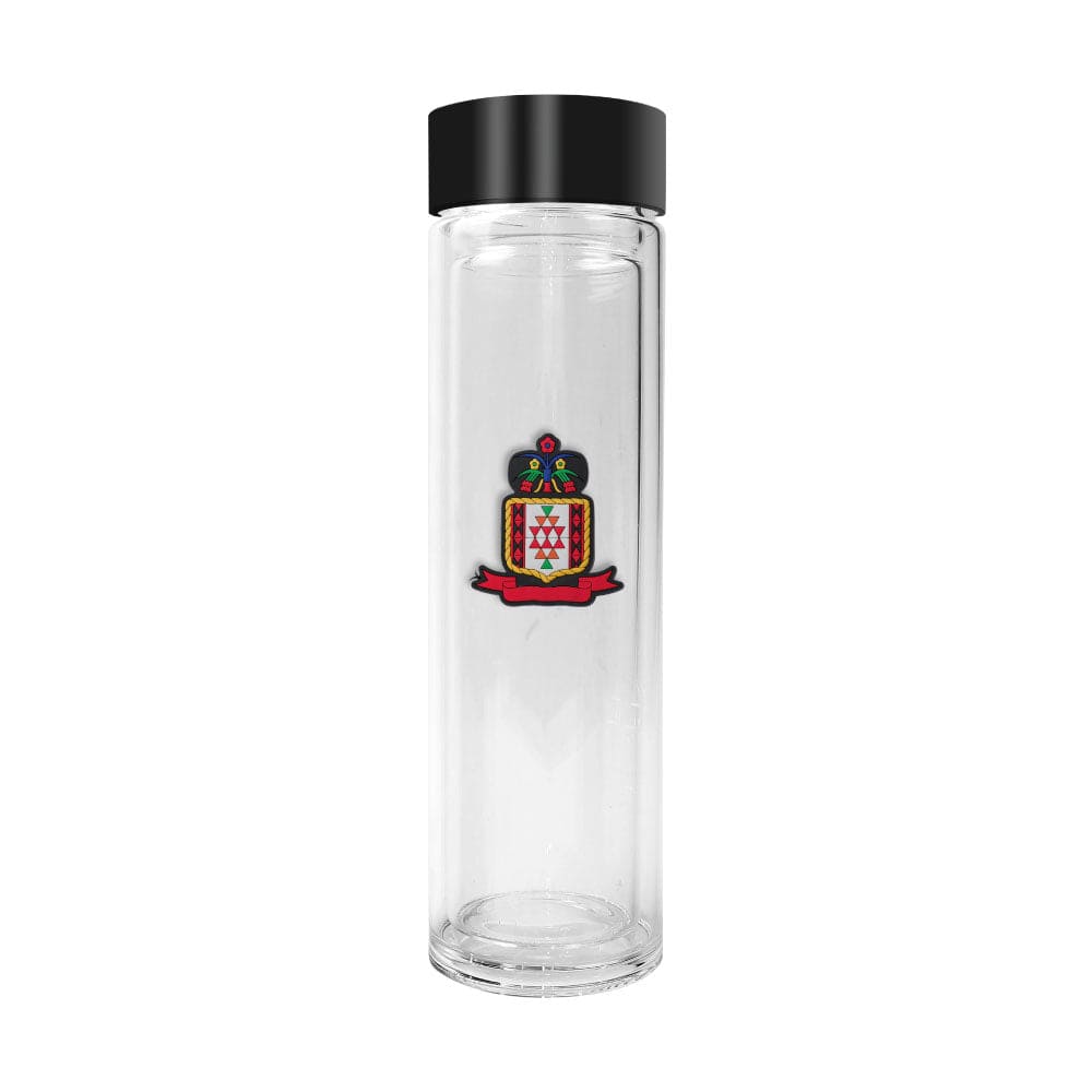 50 Double Wall Glass Bottles with SADU Sleeve 500ml