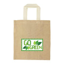 175 Cotton Like Jute Bags with Webbing Handle 250gsm