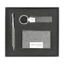 40 RPET Pen, Card Holder and Keychain Gift Sets