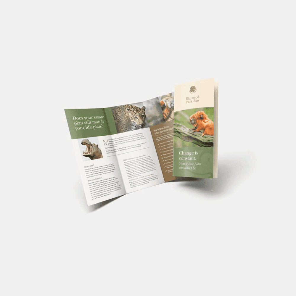10000 Brochure A3 Real Size, 115 GSM, Glossy Paper