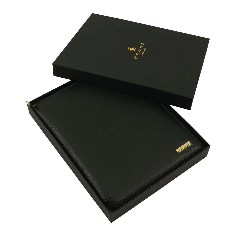 50 CROSS A5 Zip Writing Folder with Agenda Pen Gift Sets