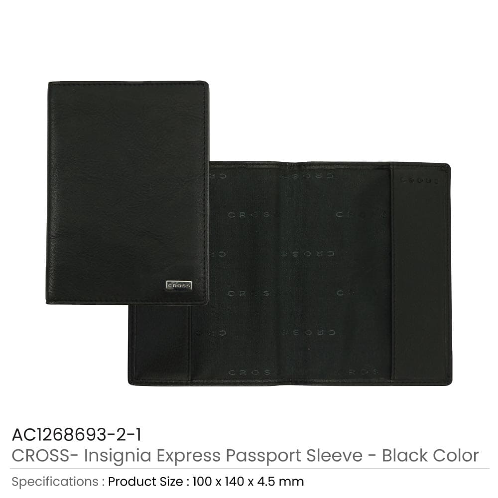 50 CROSS Express Passport Sleeve Leather Material
